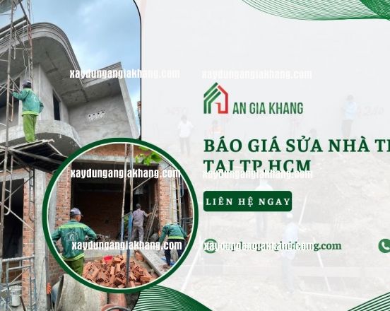 Báo Giá Sửa Nhà