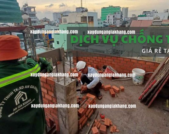 Dịch Vụ Chống Thấm Giá Rẻ Tại TPHCM