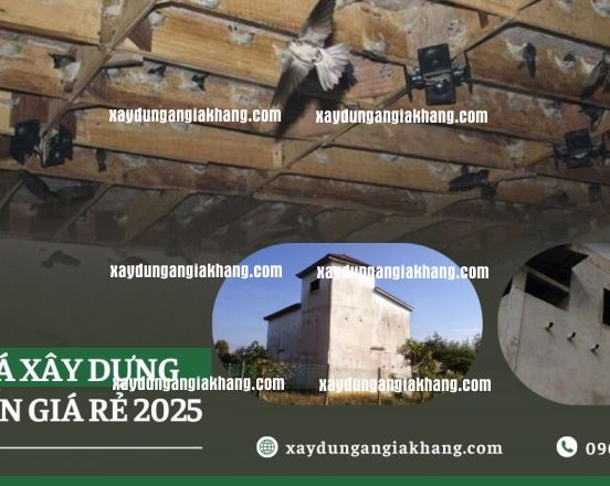Đơn giá xây dựng nhà yến GIÁ RẺ 2025