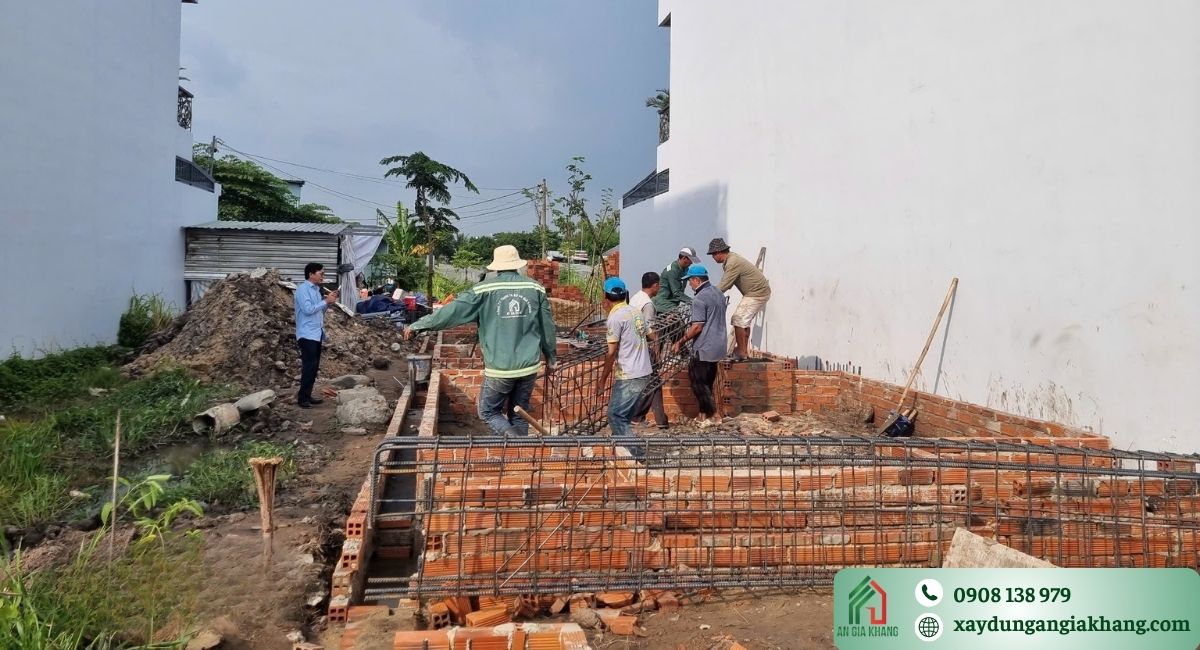 Quá trình thiết kế, xây dựng hoàn thiện nhà phố tân cổ điển