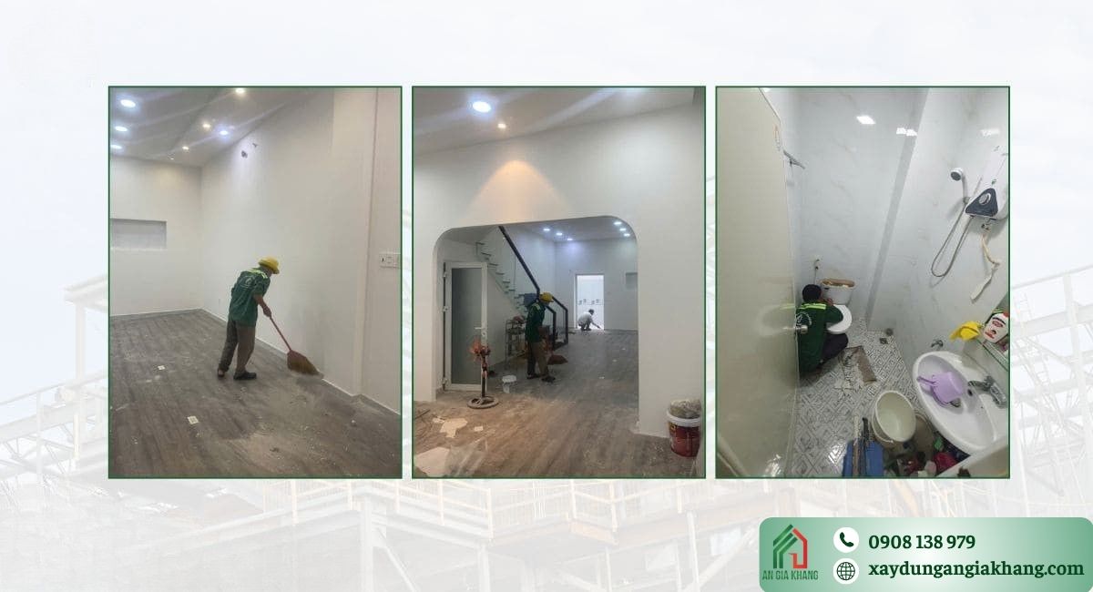 Quá trình thiết kế, xây dựng hoàn thiện nhà phố tân cổ điển