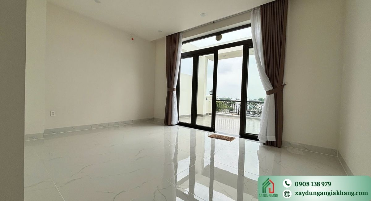 Quá trình thiết kế, xây dựng hoàn thiện nhà phố tân cổ điển