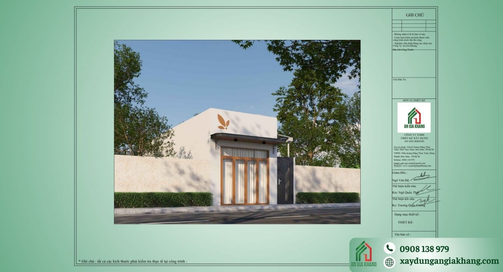 Chi tiết quá trình thiết kế, thi công nhà trọ ở Phú Mỹ