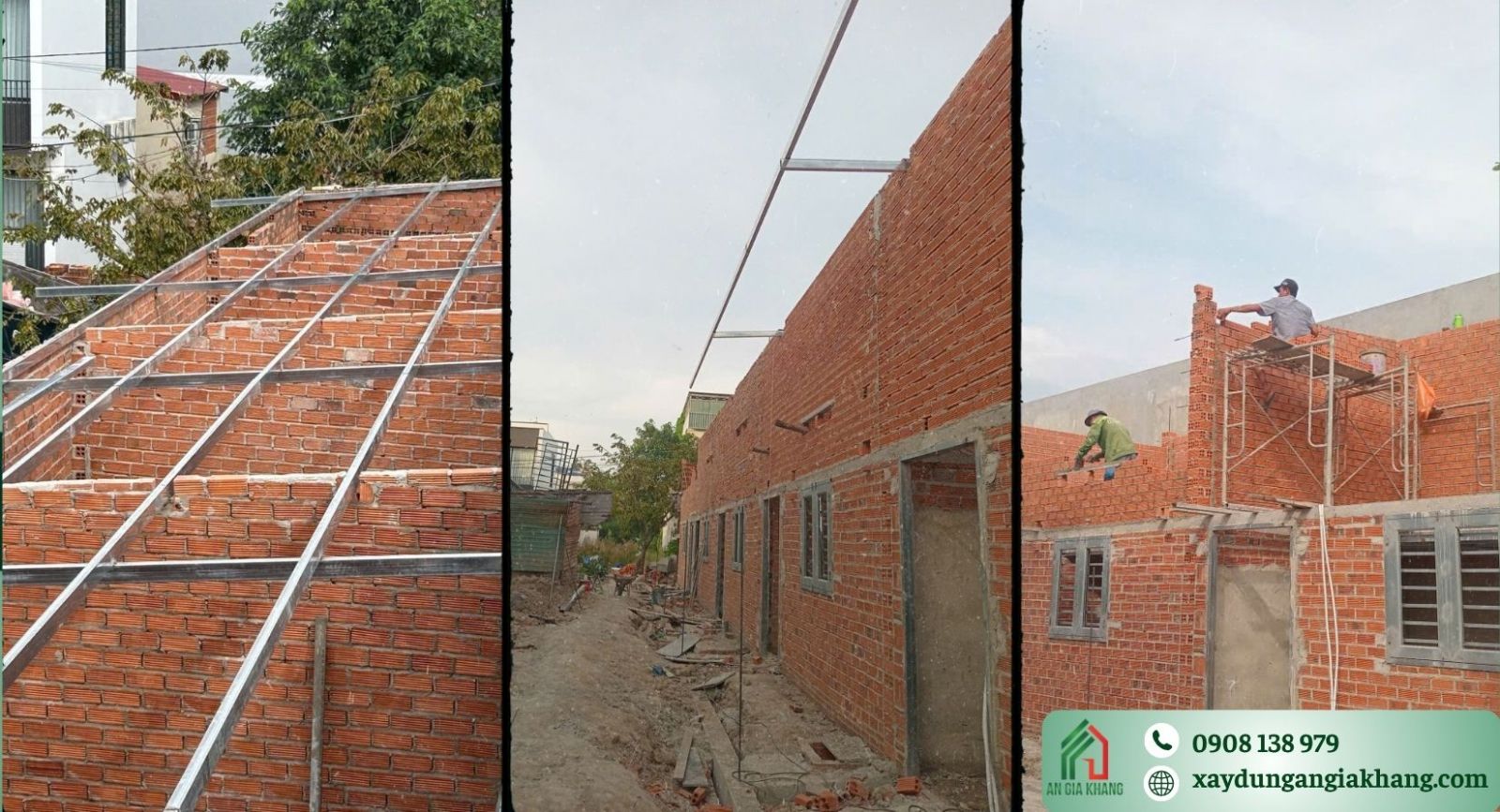 Chi tiết quá trình thiết kế, thi công nhà trọ ở Phú Mỹ