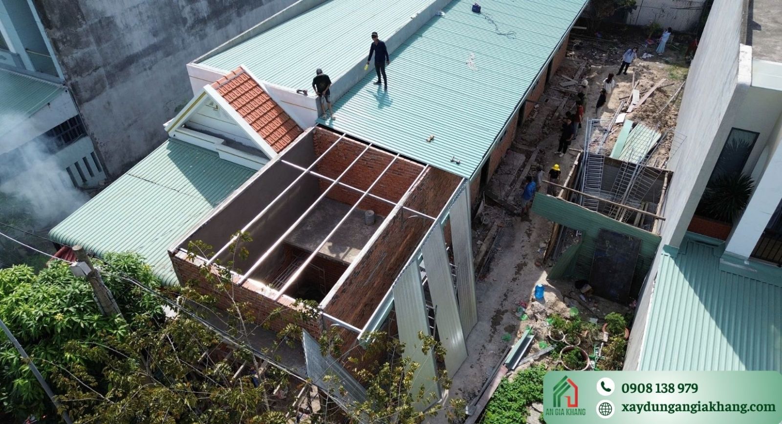 Chi tiết quá trình thiết kế, thi công nhà trọ ở Phú Mỹ