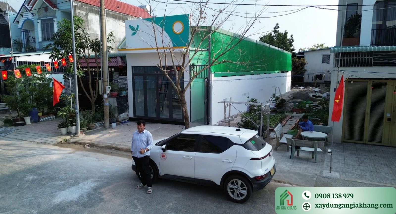 Chi tiết quá trình thiết kế, thi công nhà trọ ở Phú Mỹ