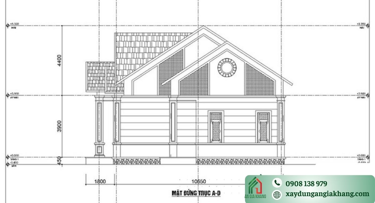Kinh nghiệm xây nhà mái thái tiết kiệm và bền đẹp