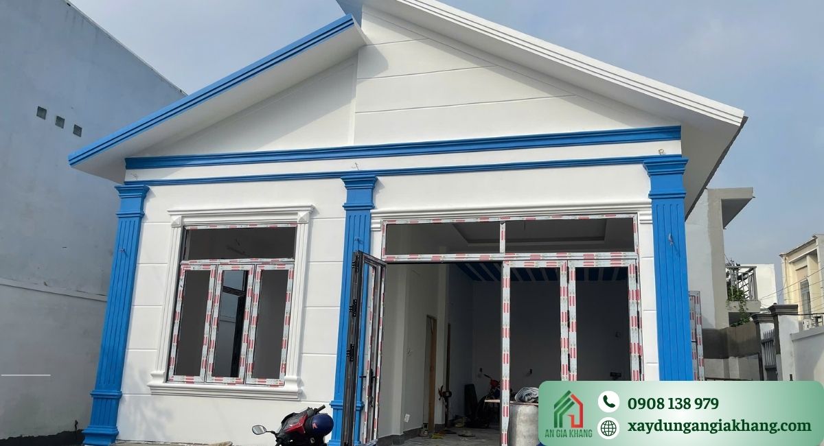 Chi phí xây dựng nhà mái lệch