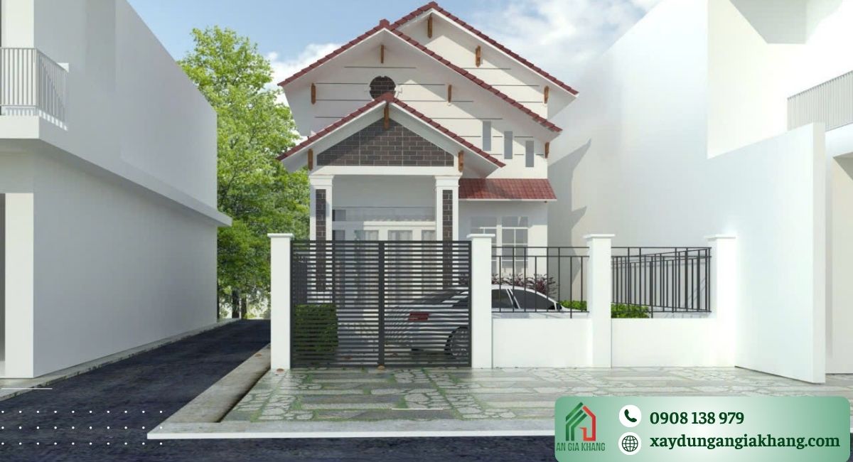 Nhà mái lệch là gì? Đặc điểm kiến trúc