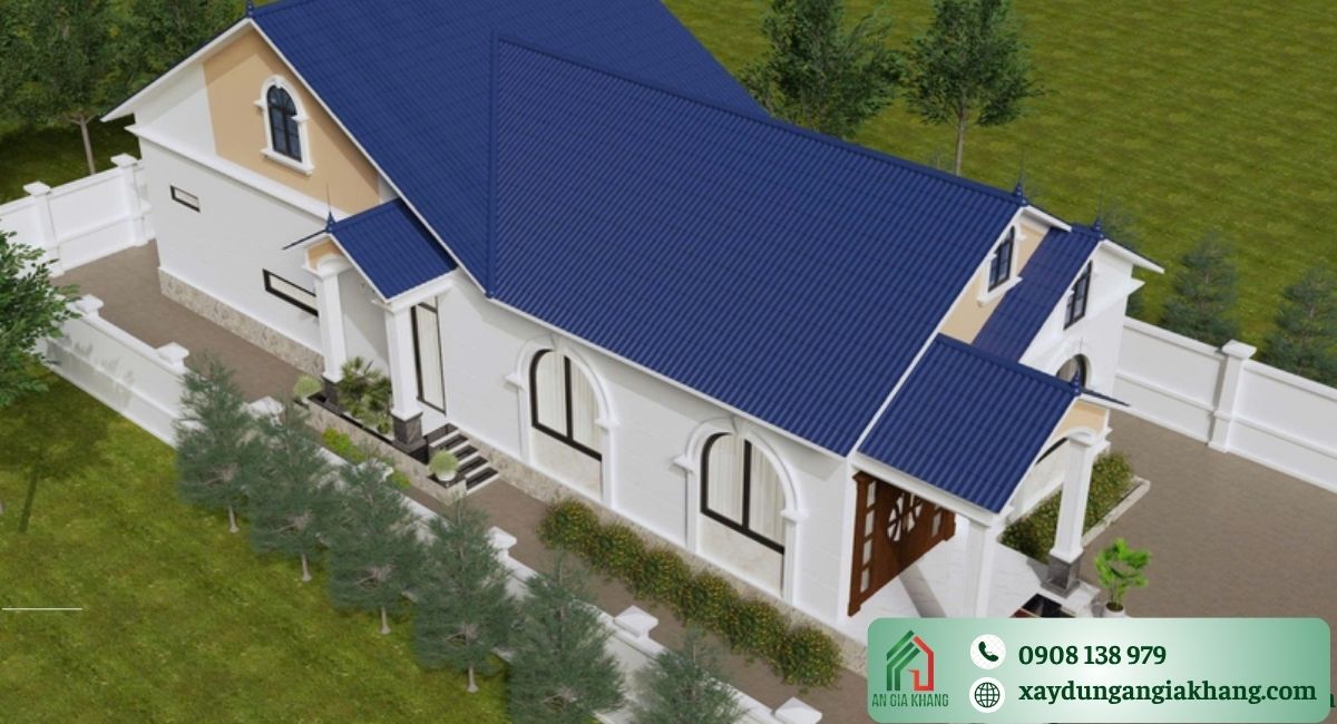 Quy trình thi công nhà mái thái từ A–Z