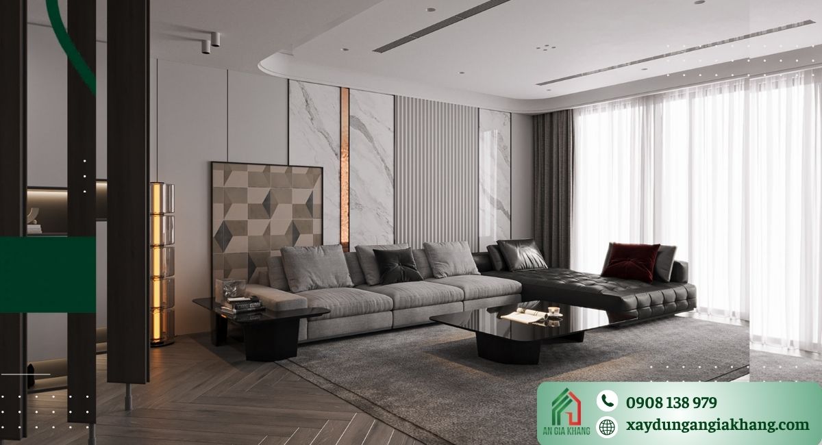 Mẫu nội thất mang phong cách hiện đại