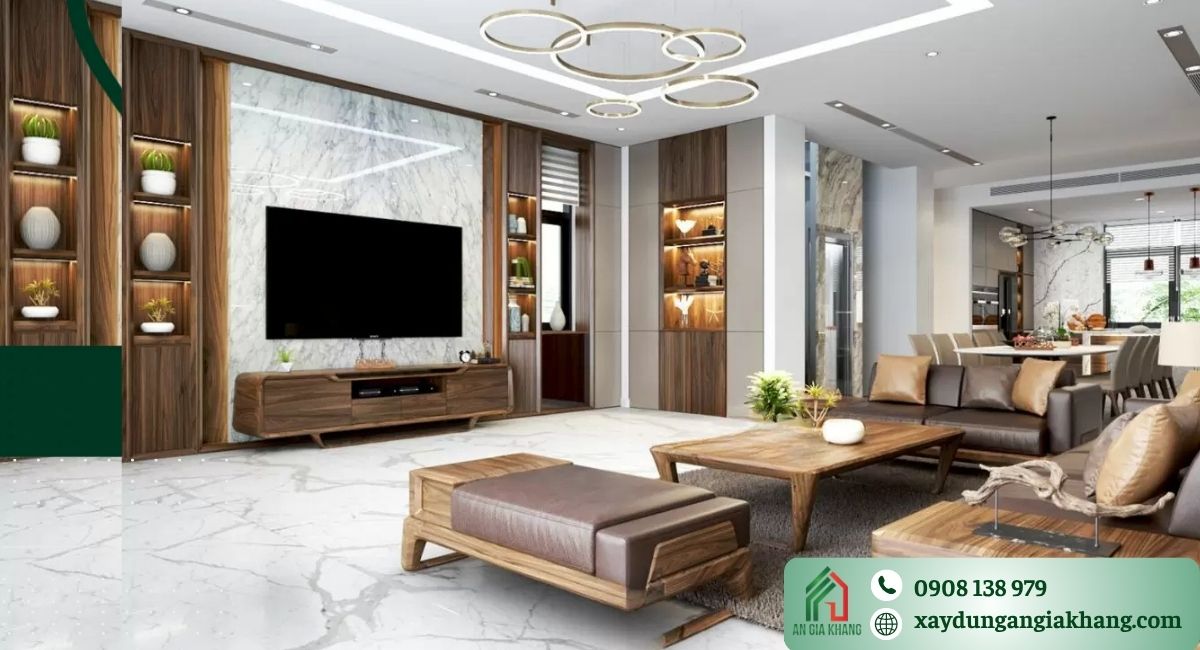 Mẫu nội thất mang phong cách hiện đại