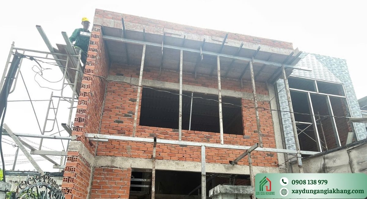 Quy trình thi công nhà phố tại Bà Điểm