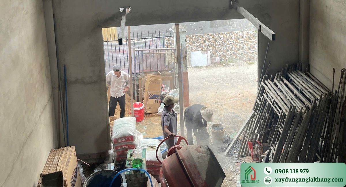 Quy trình thi công nhà phố tại Bà Điểm