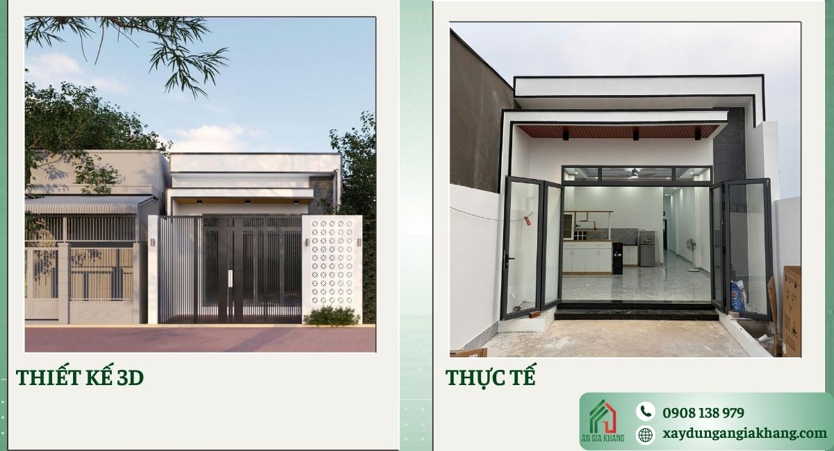 Giới thiệu công trình nhà cấp 4 