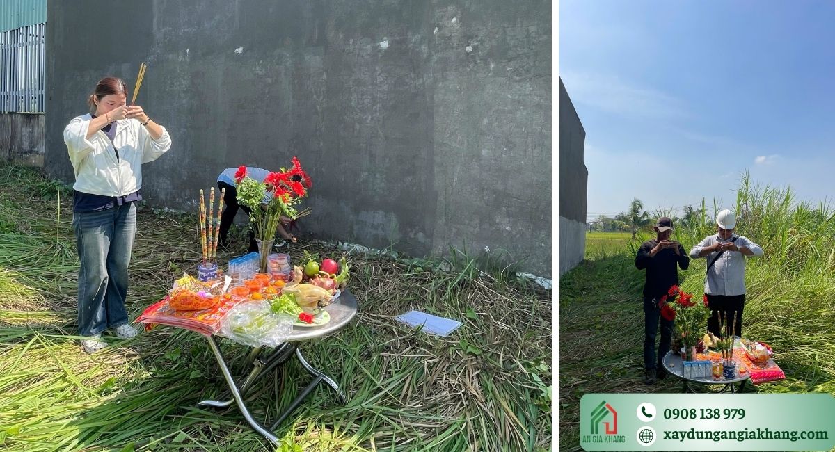 Quy trình thiết kế, thi công thực tế nhà cấp 4