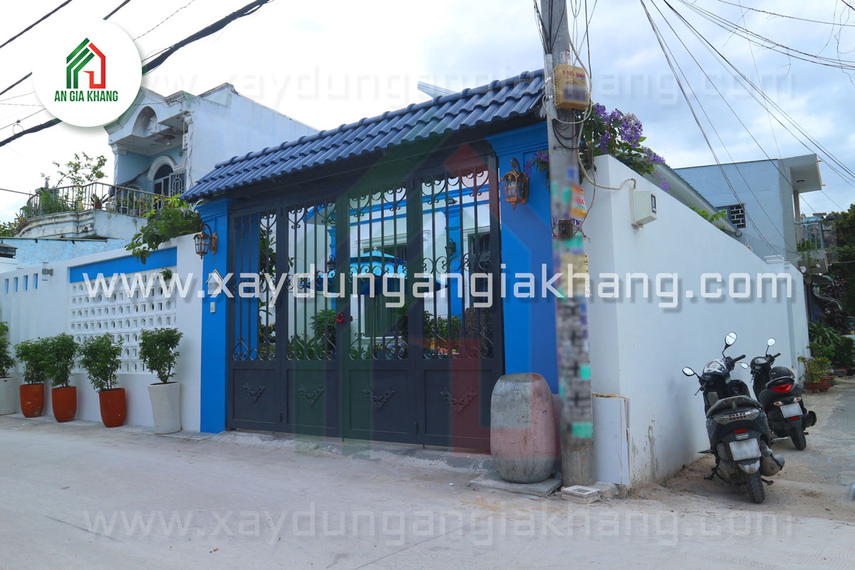 Xây biệt thự mini sân vườn tại An Gia Khang vừa đẹp mắt vừa tiết kiệm chi phí