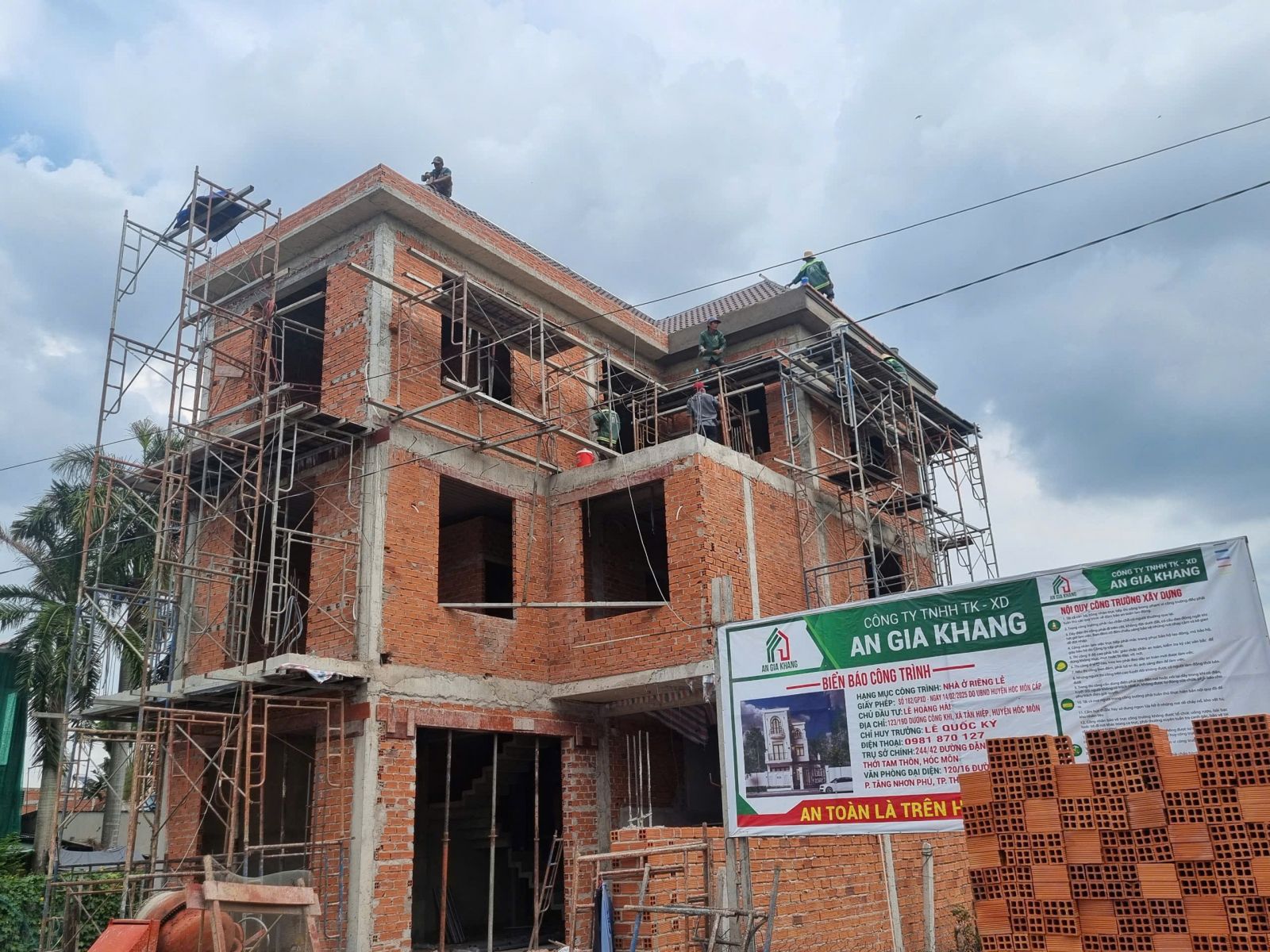 Xây nhà phố trọn gói