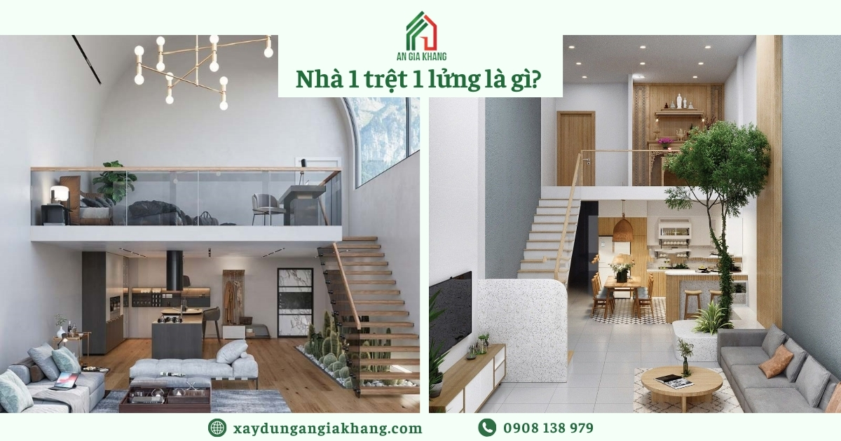 Nhà 1 trệt 1 lửng là gì? Có nên xây kiểu nhà này?