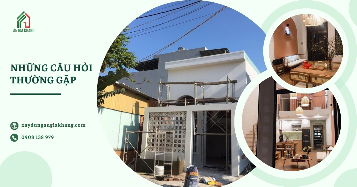 Những câu hỏi thường gặp khi xây nhà 1 trệt 1 lửng