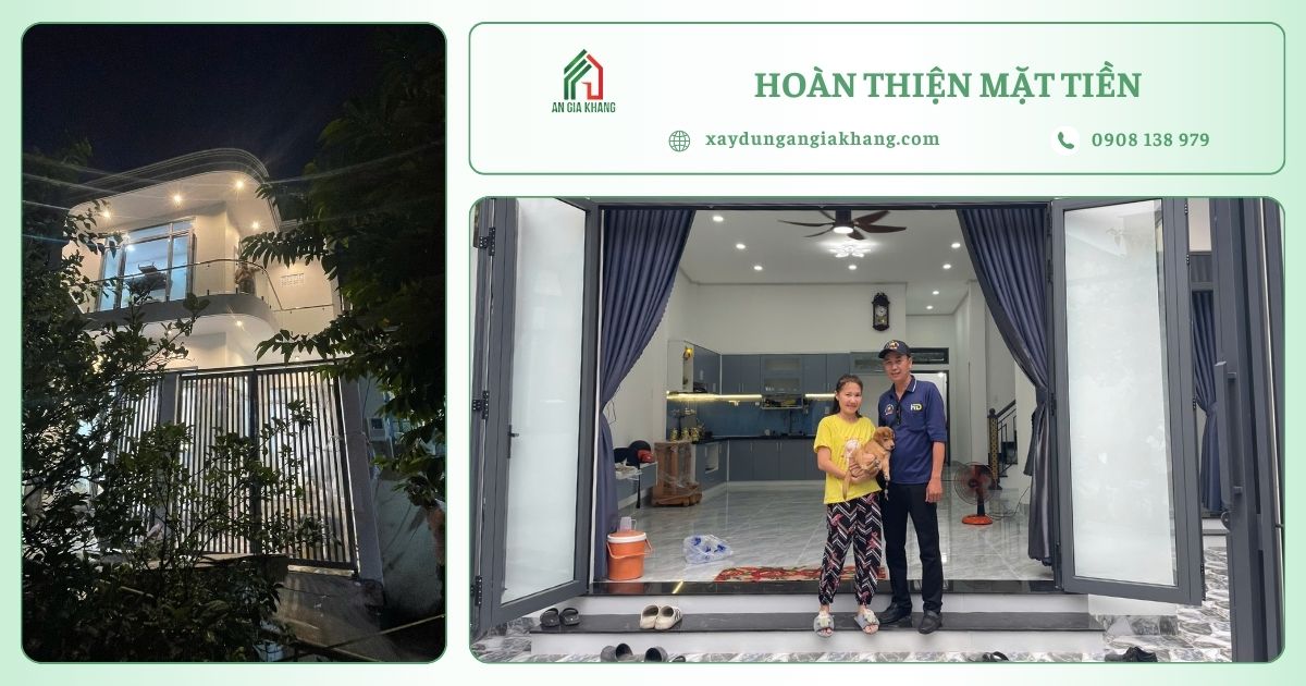 Hoàn thiện mặt tiền