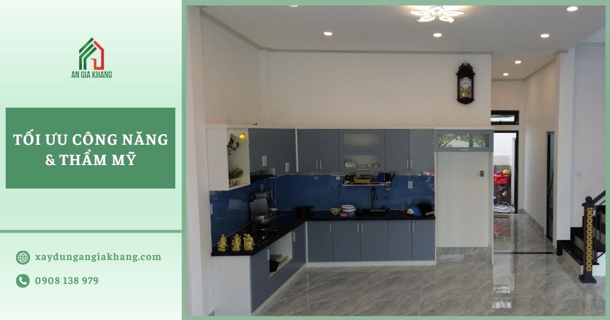 Tối ưu công năng và thẩm mỹ tổng thể