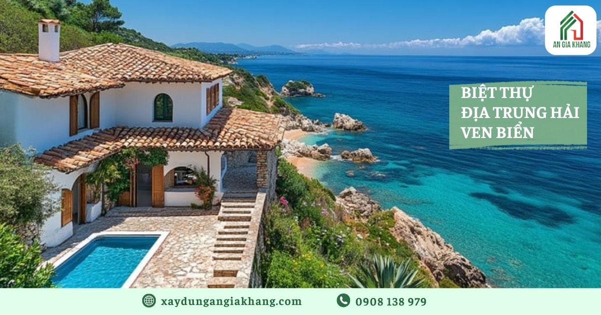 Biệt thự Địa Trung Hải ven biển