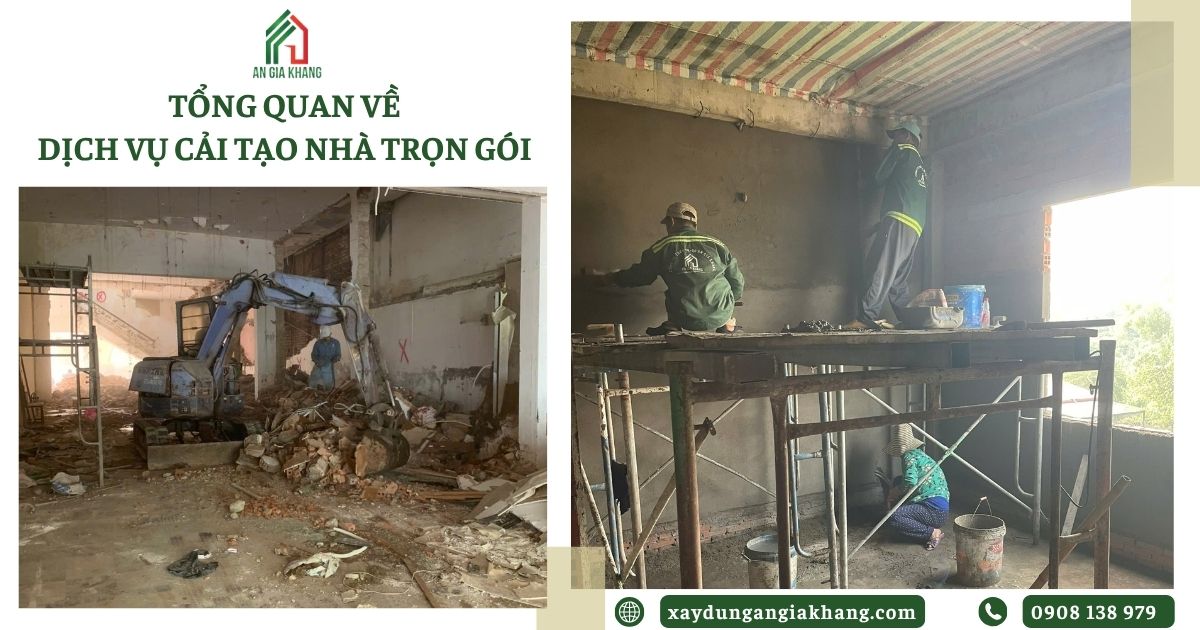 Tổng quan về dịch vụ cải tạo nhà trọn gói