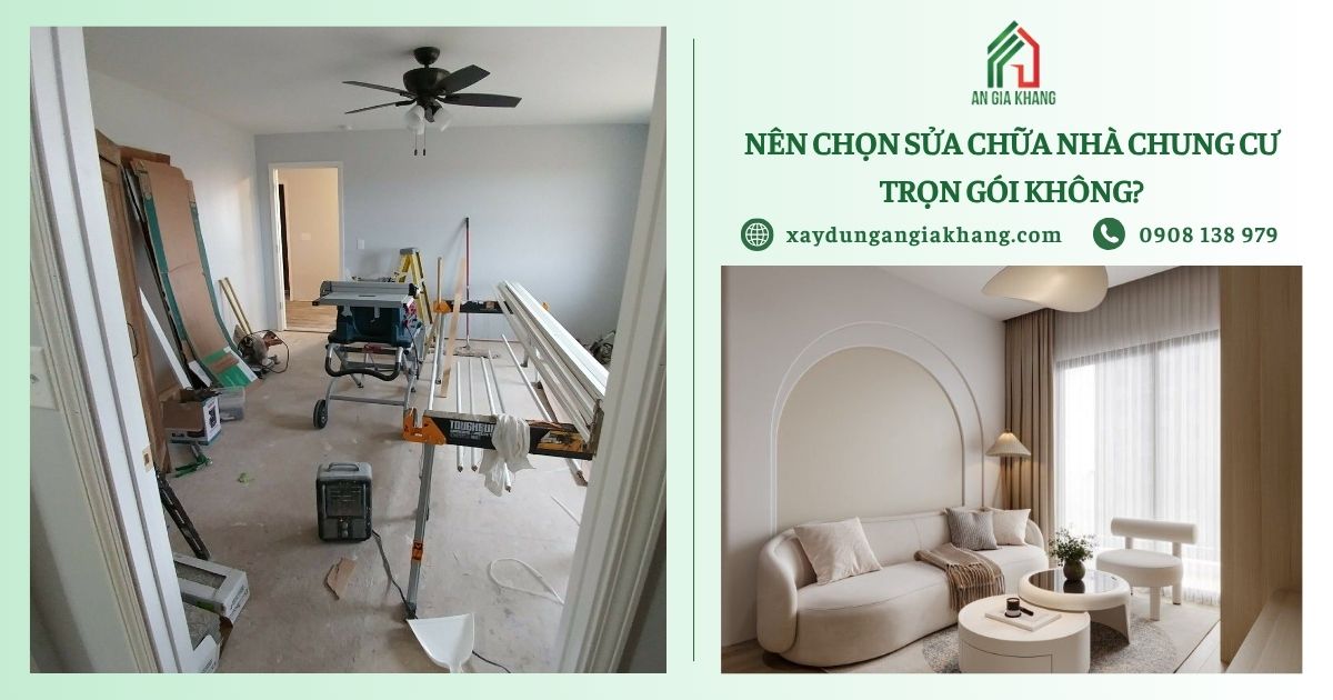 Có nên chọn gói sửa chữa nhà chung cư trọn gói không?