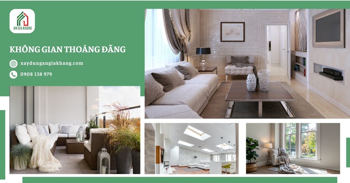 Không gian sống thoáng đãng