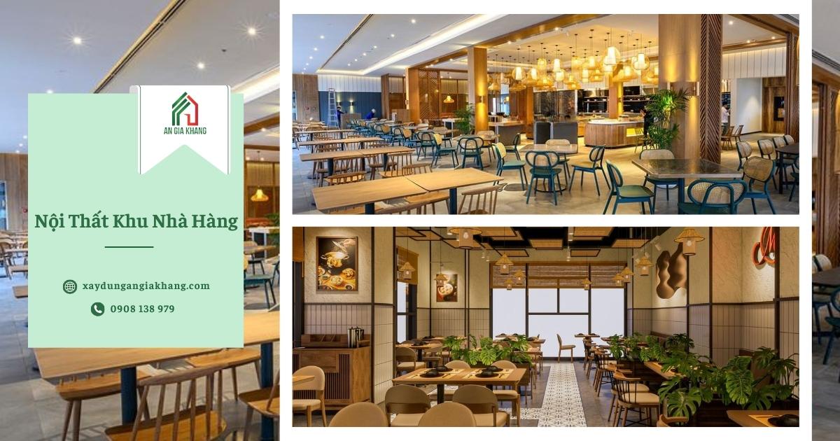 Nội Thất Khu Nhà Hàng và Ăn Uống
