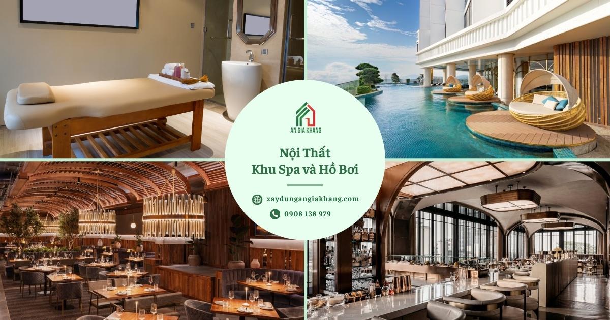 Nội Thất Khu Spa và Hồ Bơi