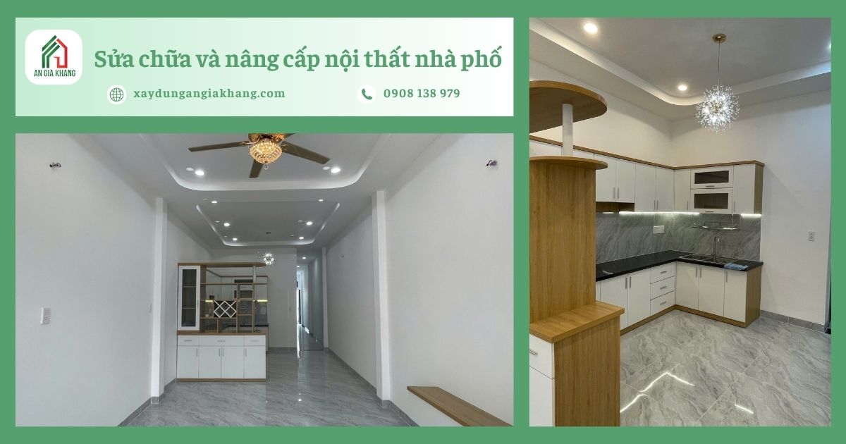 Sửa chữa và nâng cấp nội thất nhà phố