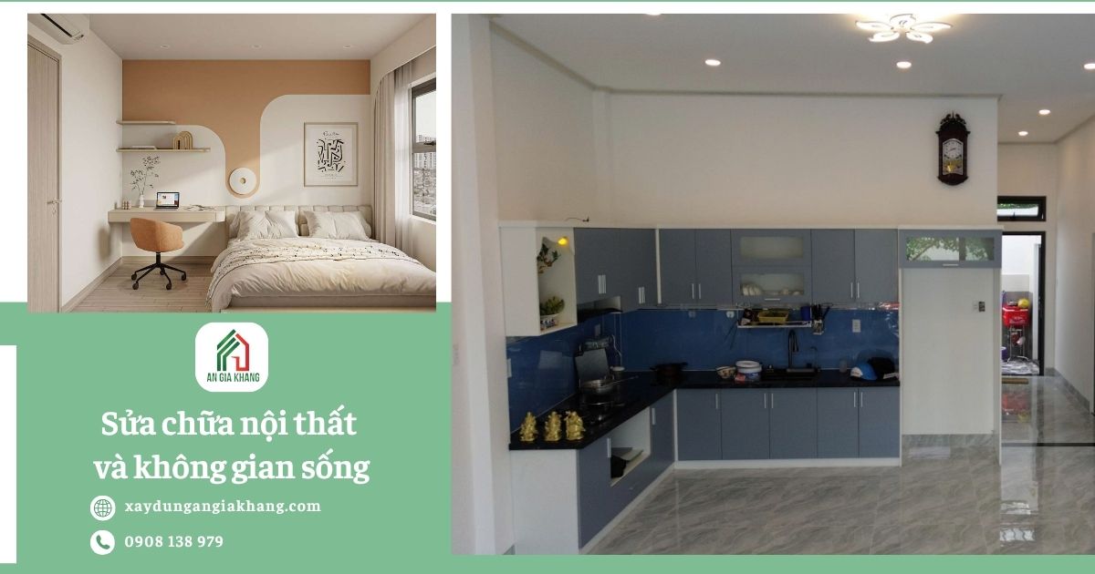 Sửa chữa nội thất và không gian sống