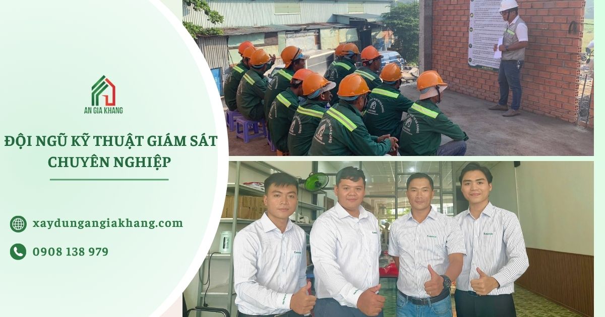 Có đội ngũ kỹ thuật giám sát chuyên nghiệp