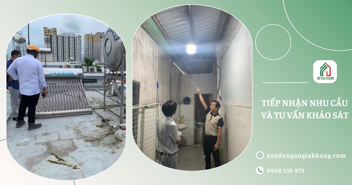 Tiếp nhận nhu cầu và tư vấn ban đầu