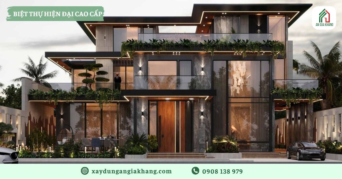 Biệt thự hiện đại cao cấp