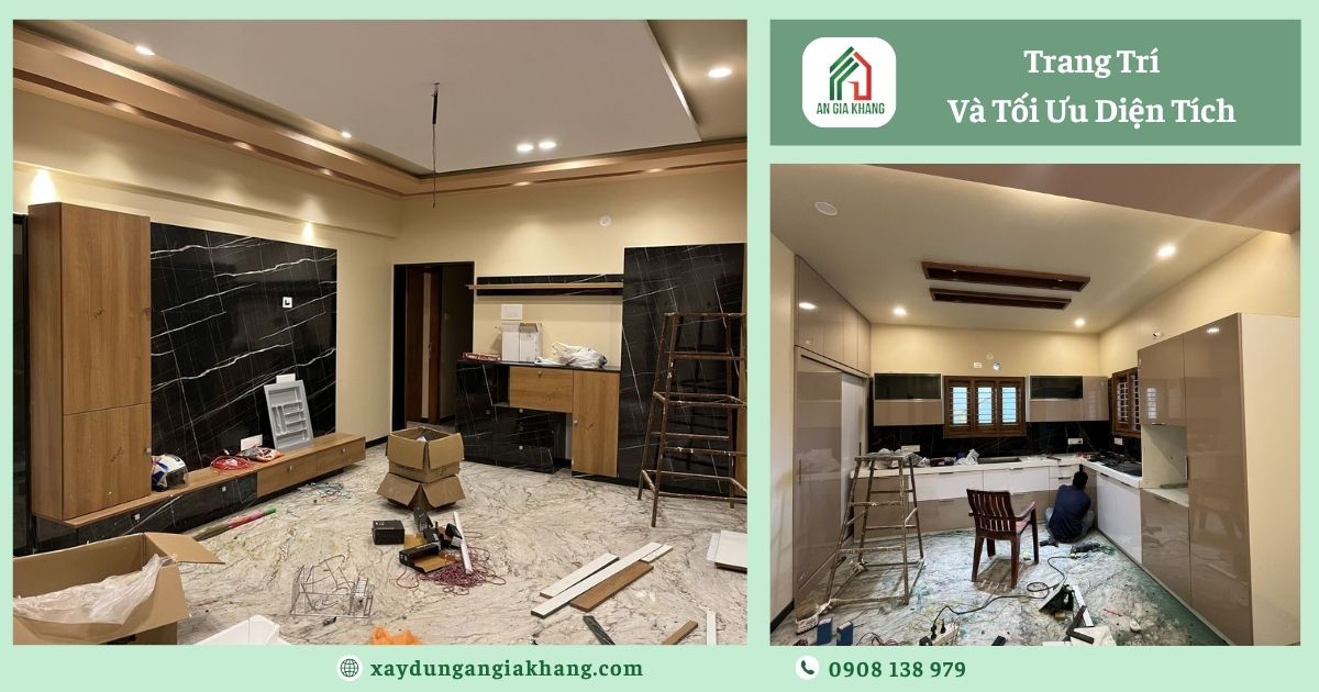 Trang trí và tối ưu diện tích