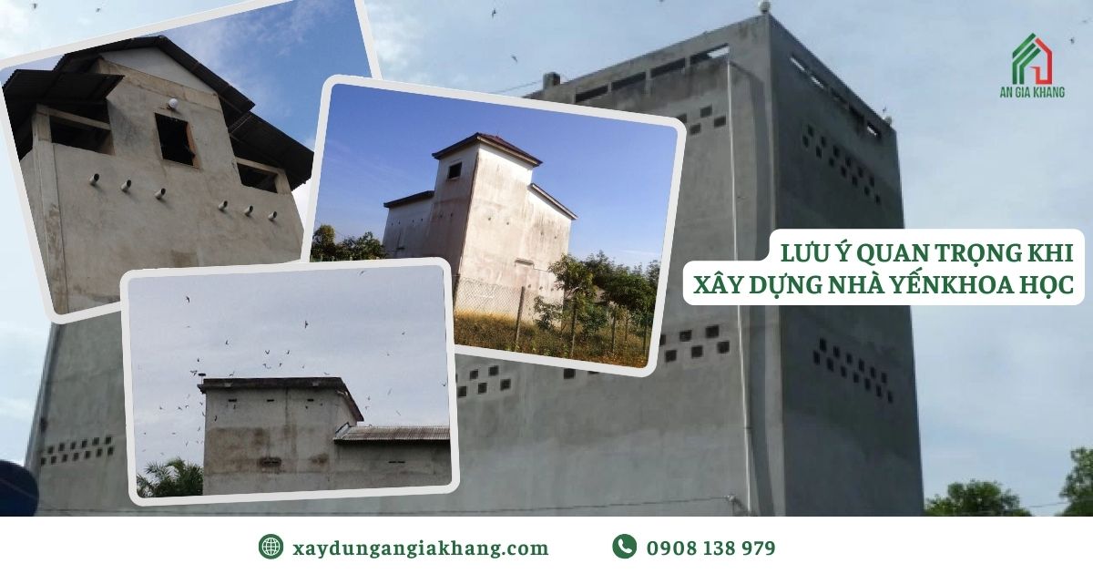 Lưu ý quan trọng khi xây dựng nhà yến