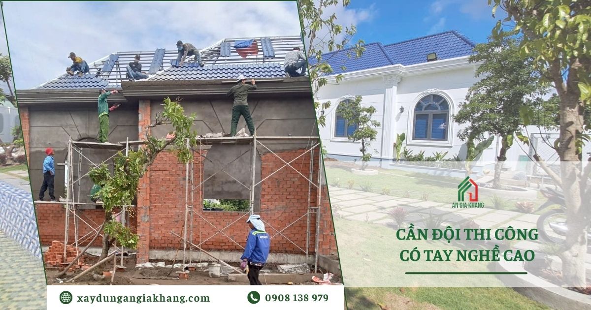 Cần đội thi công có tay nghề cao