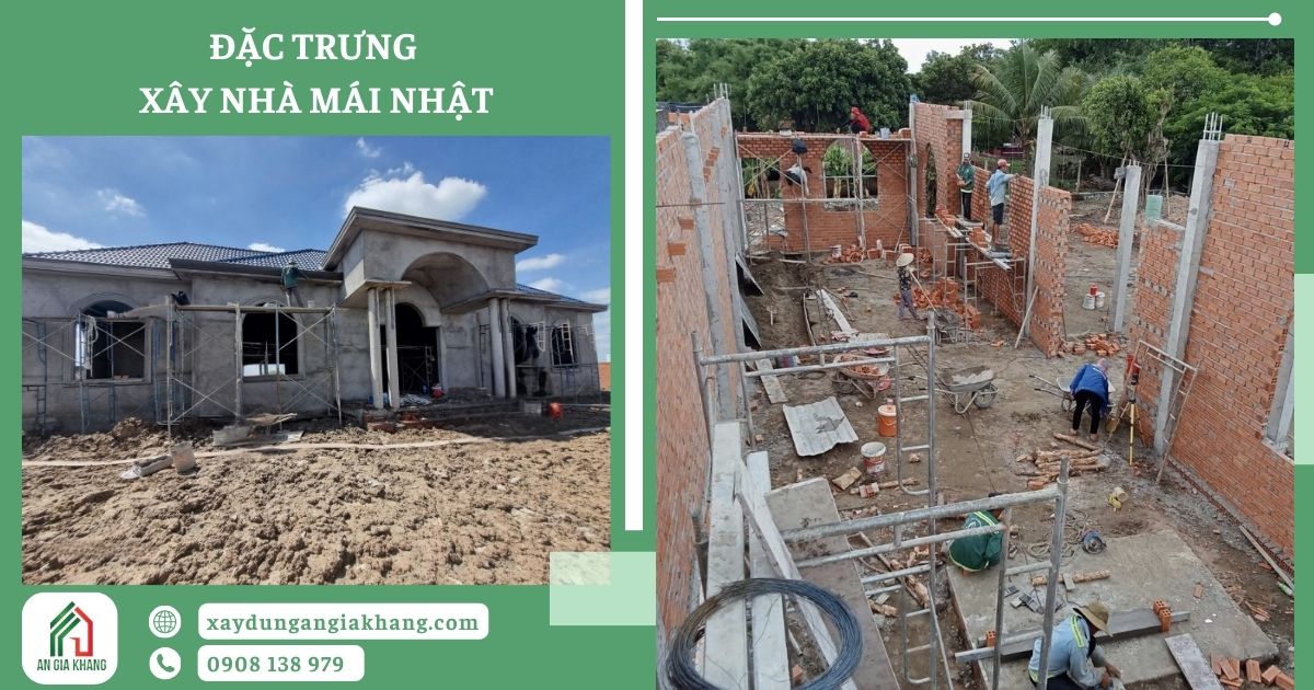 Đặc Trưng Khi Xây Nhà Mái Nhật