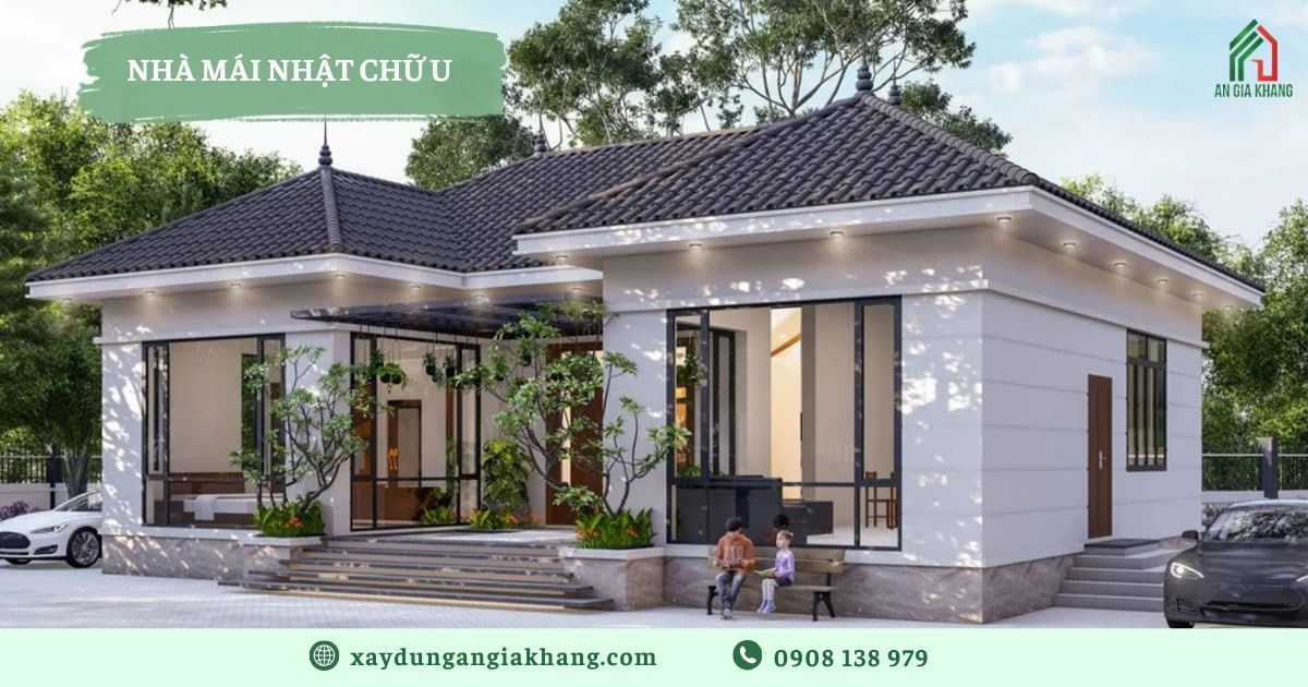 Nhà mái Nhật chữ U