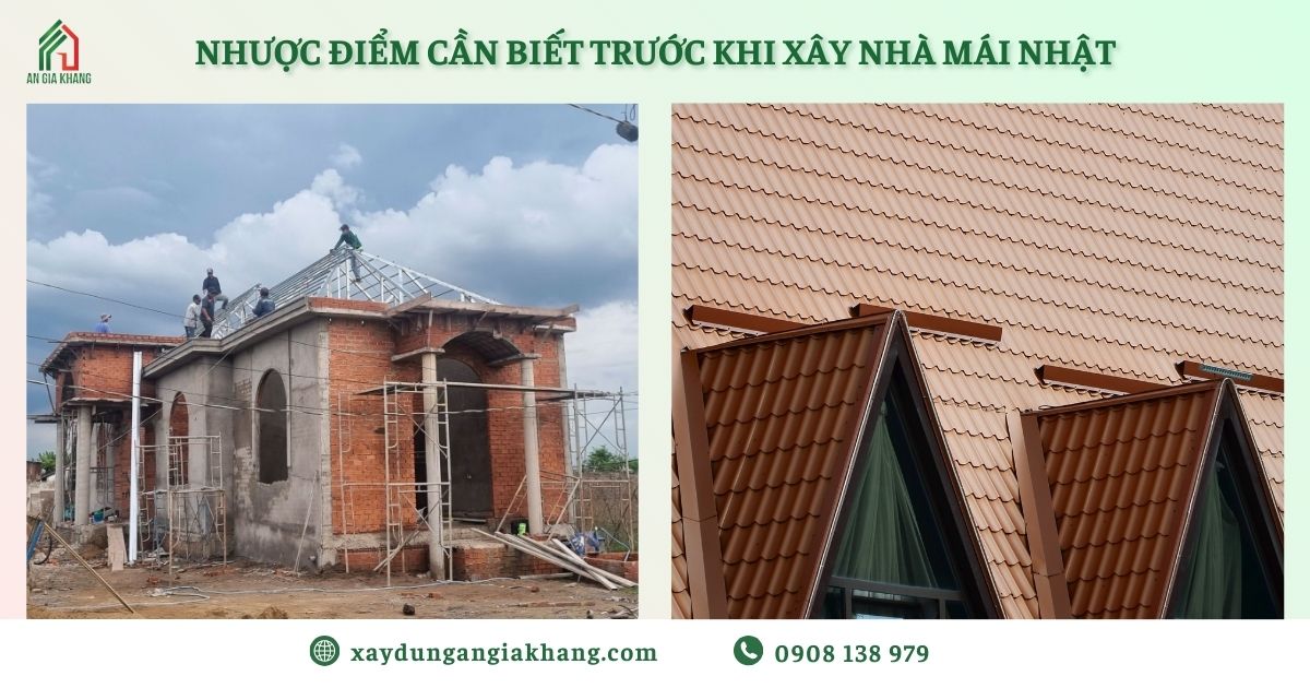 Nhược Điểm Cần Biết Trước Khi Xây Nhà Mái Nhật
