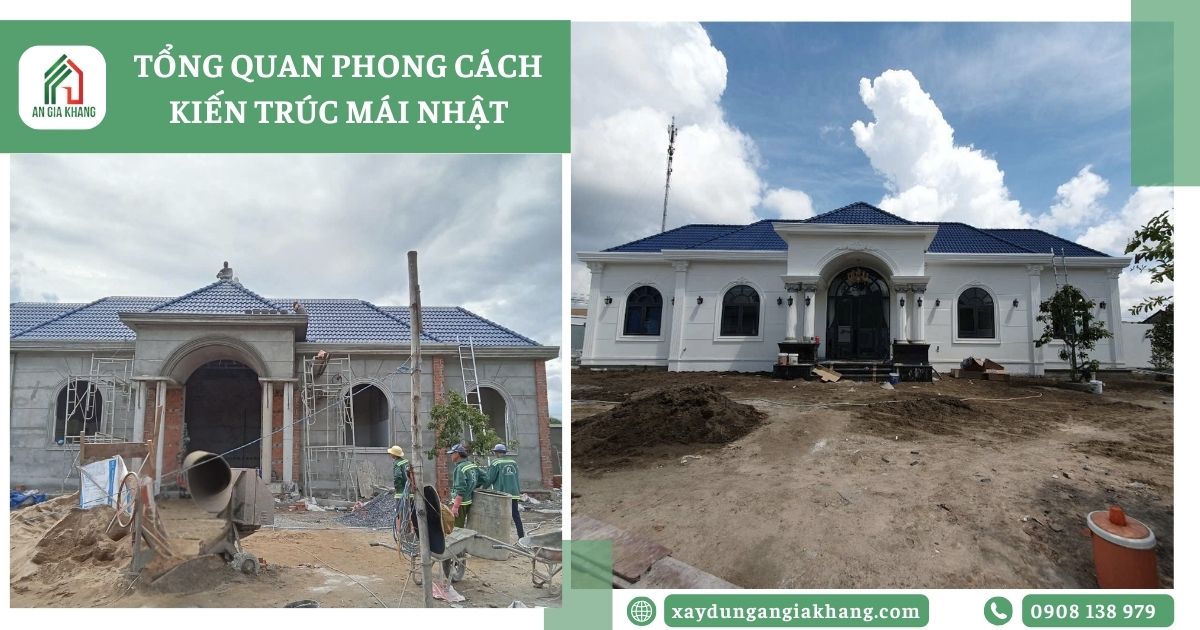 Tổng Quan Phong Cách Kiến Trúc Mái Nhật