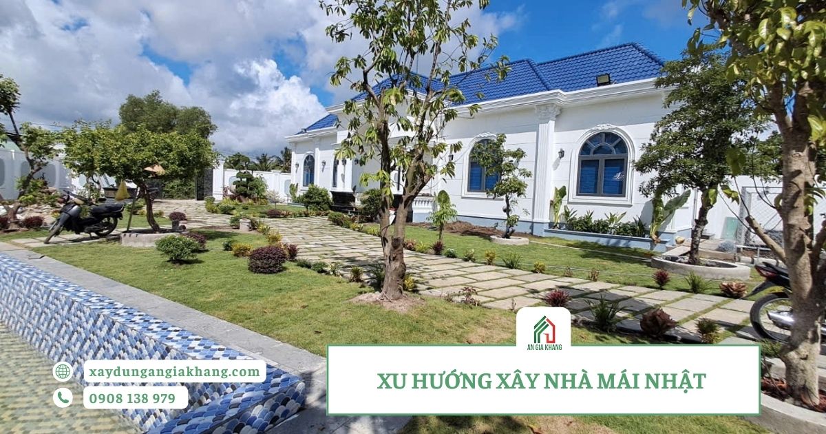 Xu Hướng Xây Nhà Mái Nhật 2026
