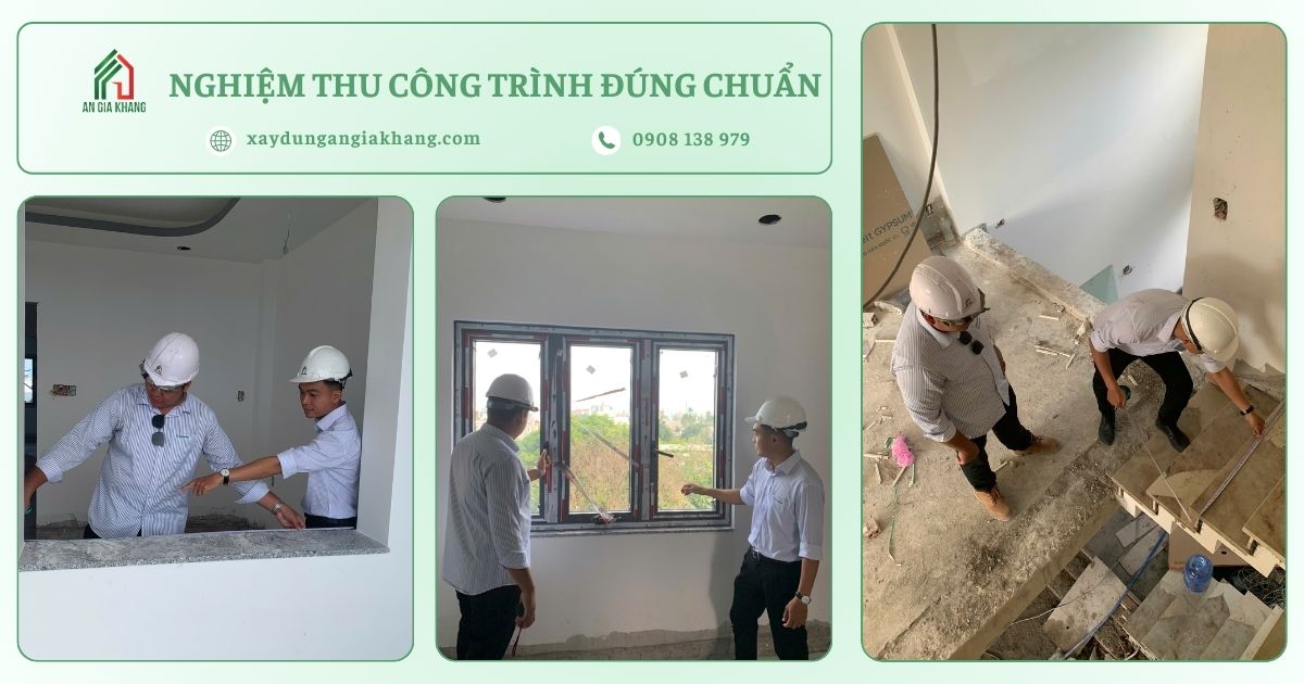Nghiệm thu công trình đúng chuẩn