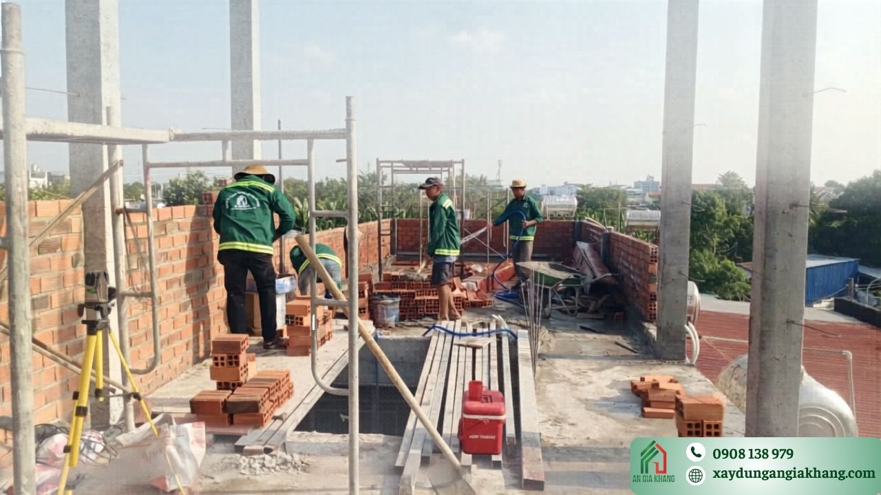 đơn vị thi công có kinh nghiệm thực tế