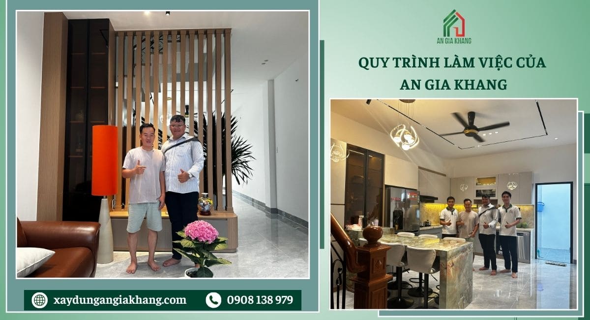 Quy trình làm việc của An Gia Khang