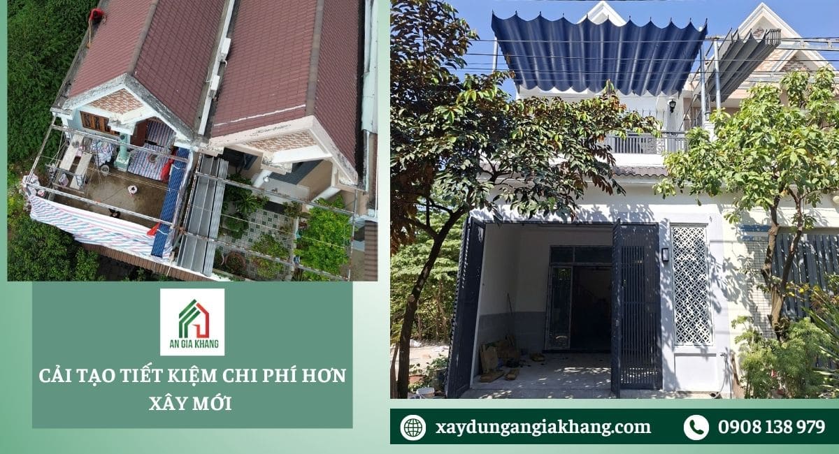 Cải tạo tiết kiệm chi phí hơn xây mới 