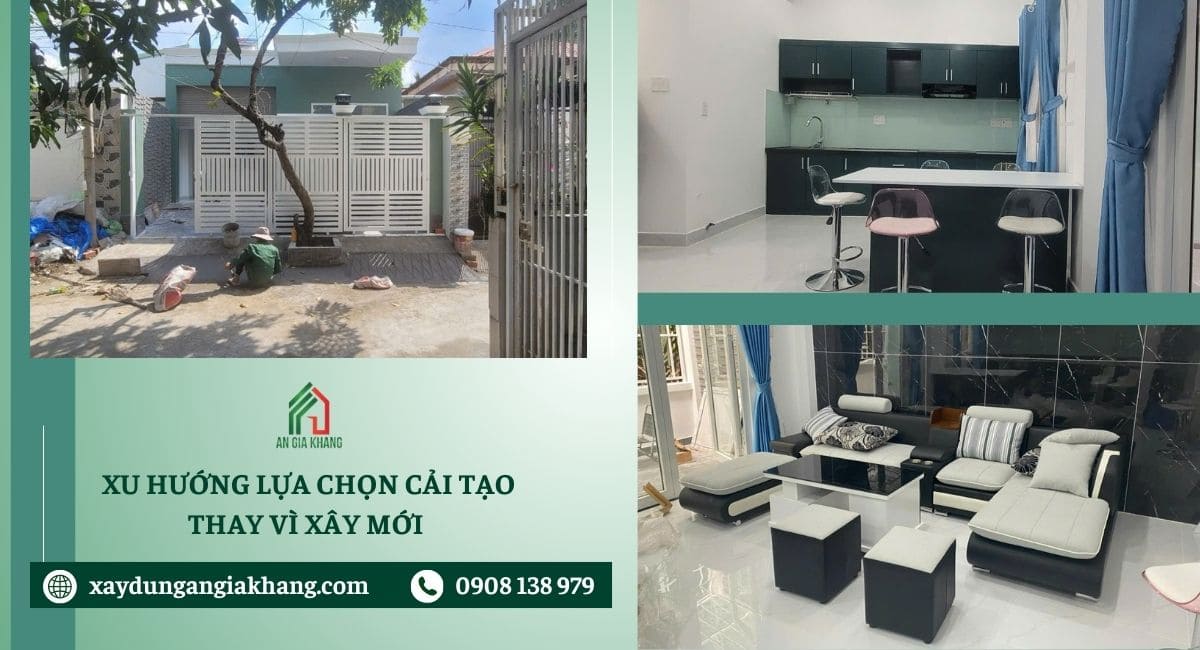 Xu hướng cải tạo thay vì xây mới